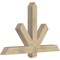 Ekena Millwork Kennewick Rough Sawn Timber Gable Bracket, Douglas Fir, 48"W x 30"H x 4"D x 4"F, 15/12 Pitch GBW048X30X0404KEN00RDF - alternate 2